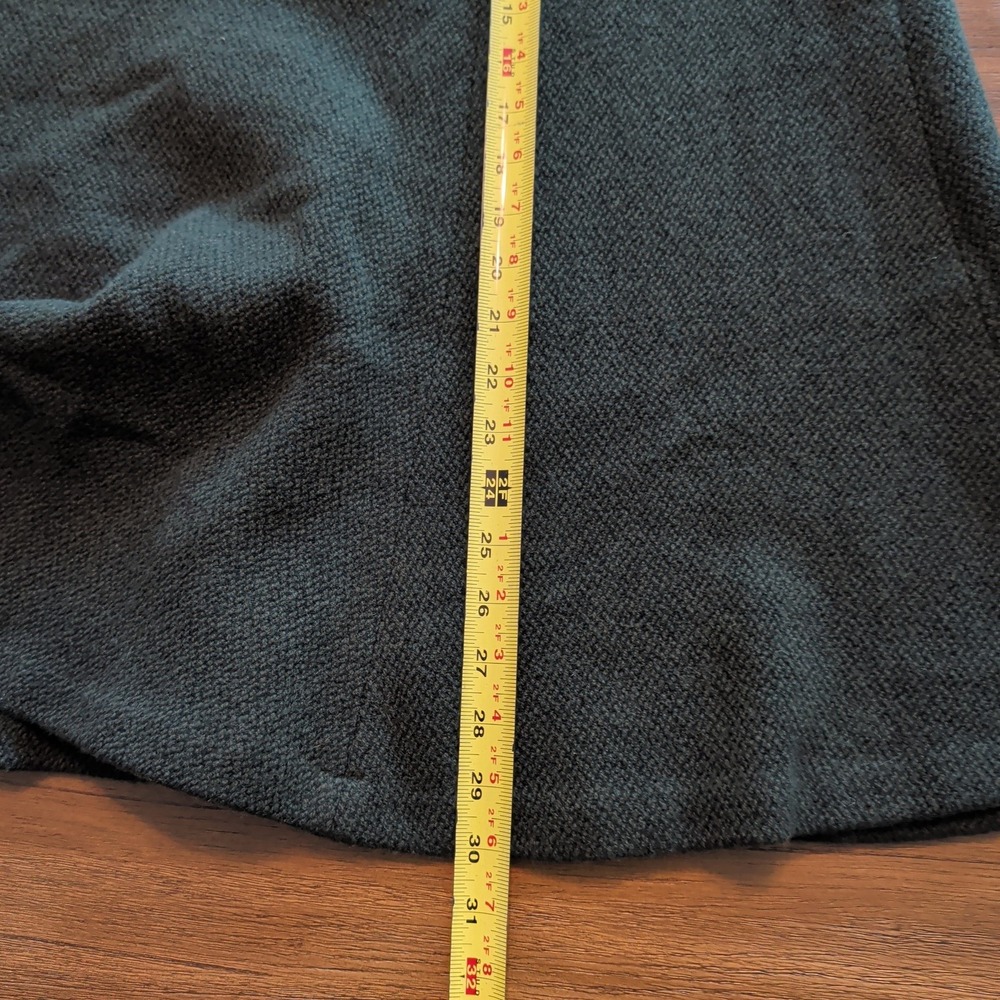 Lauren Ralph Lauren Womens Green Wool Blend Skirt Suit Set Jacket Skirt Size 16 - Picture 9 of 13